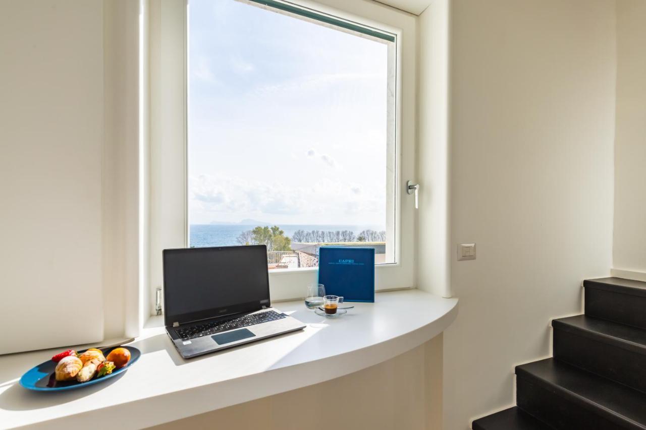 Seaview Terrace 360°& Elegant Loft Leilighet Napoli Eksteriør bilde