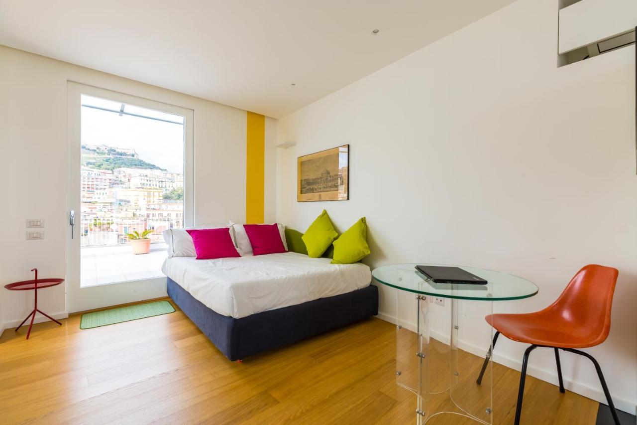 Seaview Terrace 360°& Elegant Loft Leilighet Napoli Eksteriør bilde