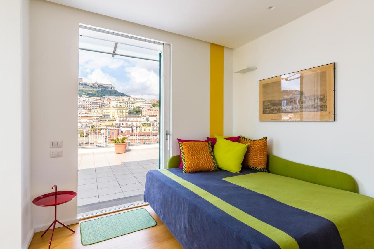 Seaview Terrace 360°& Elegant Loft Leilighet Napoli Eksteriør bilde