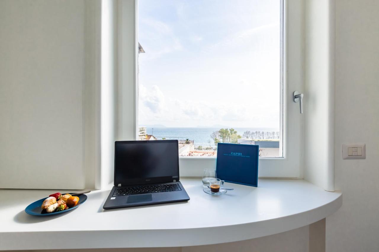 Seaview Terrace 360°& Elegant Loft Leilighet Napoli Eksteriør bilde