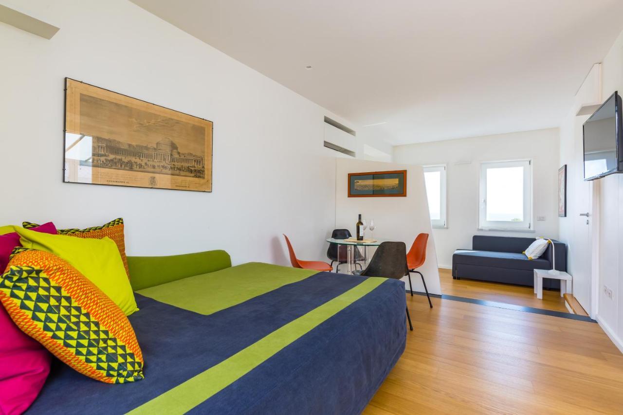 Seaview Terrace 360°& Elegant Loft Leilighet Napoli Eksteriør bilde