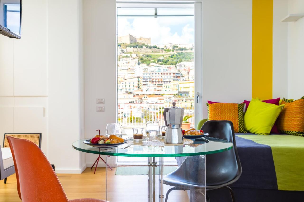 Seaview Terrace 360°& Elegant Loft Leilighet Napoli Eksteriør bilde
