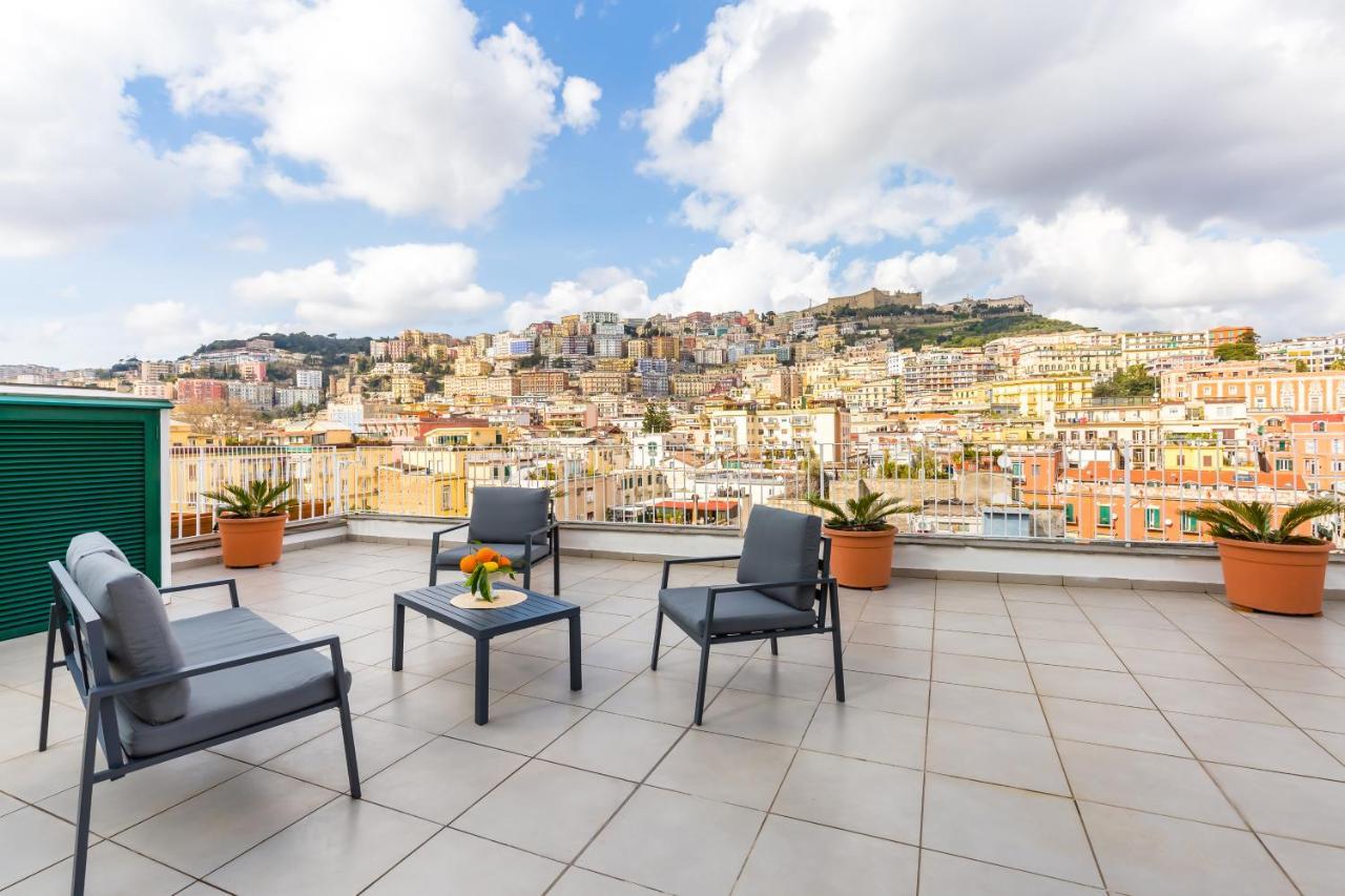 Seaview Terrace 360°& Elegant Loft Leilighet Napoli Eksteriør bilde