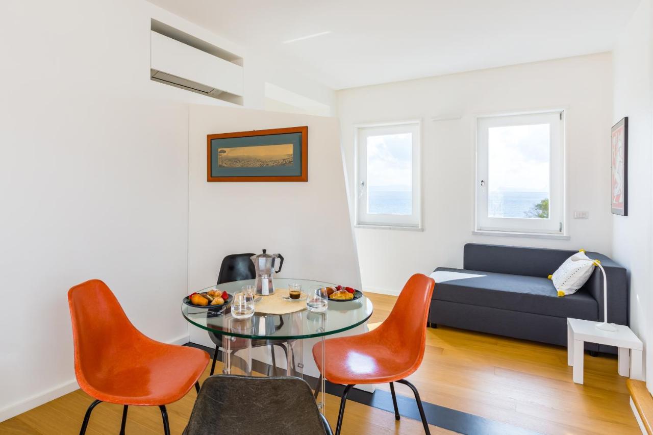 Seaview Terrace 360°& Elegant Loft Leilighet Napoli Eksteriør bilde
