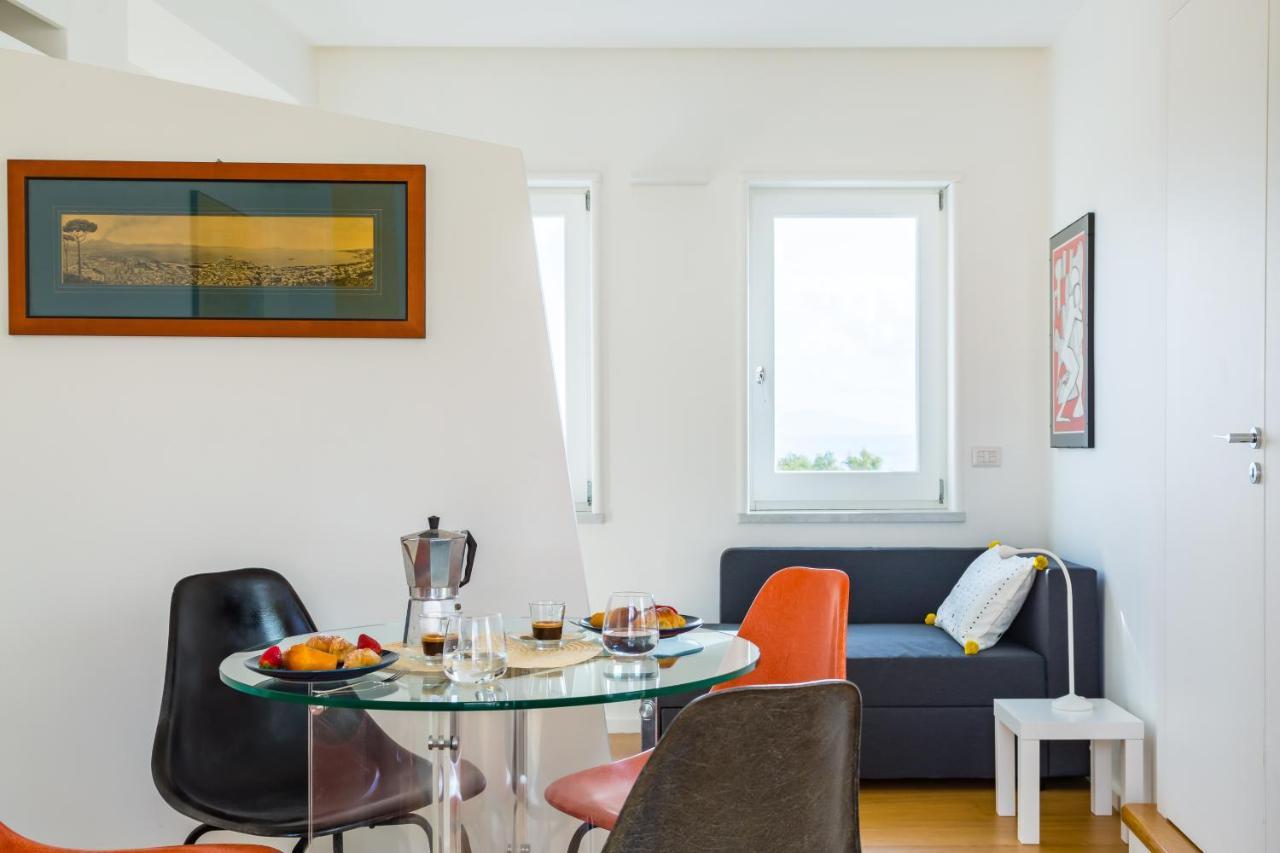 Seaview Terrace 360°& Elegant Loft Leilighet Napoli Eksteriør bilde