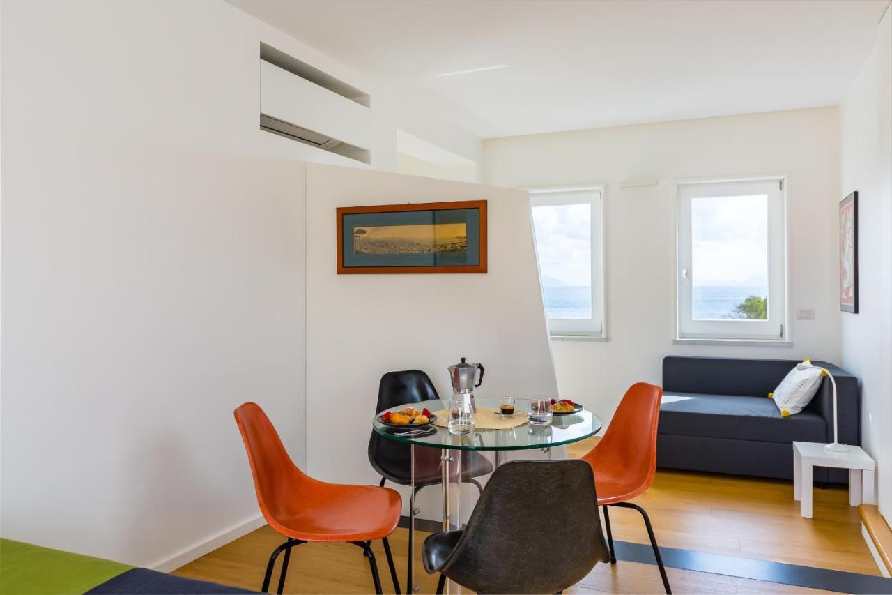 Seaview Terrace 360°& Elegant Loft Leilighet Napoli Eksteriør bilde