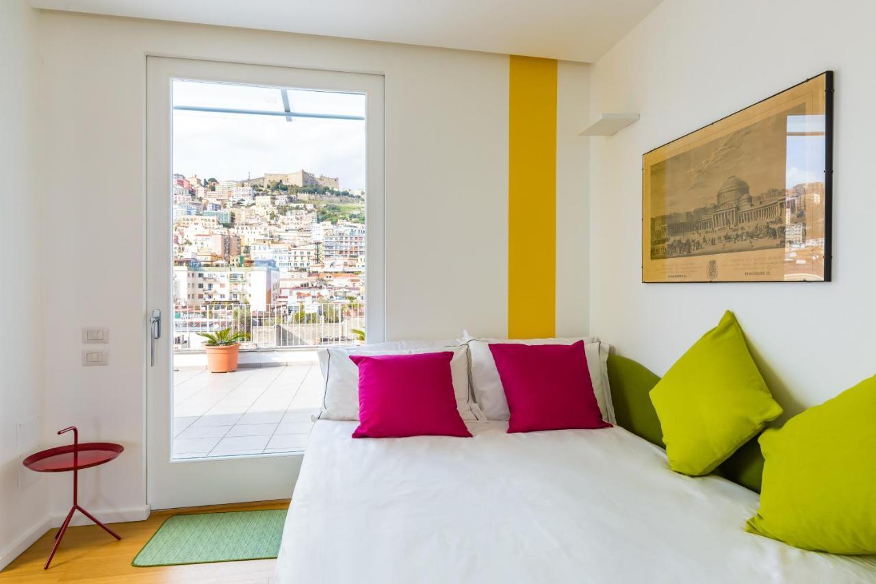 Seaview Terrace 360°& Elegant Loft Leilighet Napoli Eksteriør bilde
