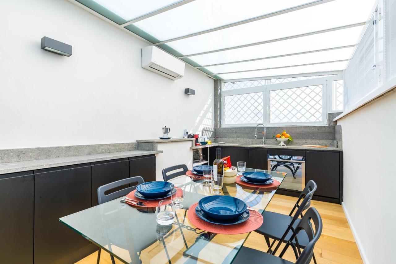 Seaview Terrace 360°& Elegant Loft Leilighet Napoli Eksteriør bilde
