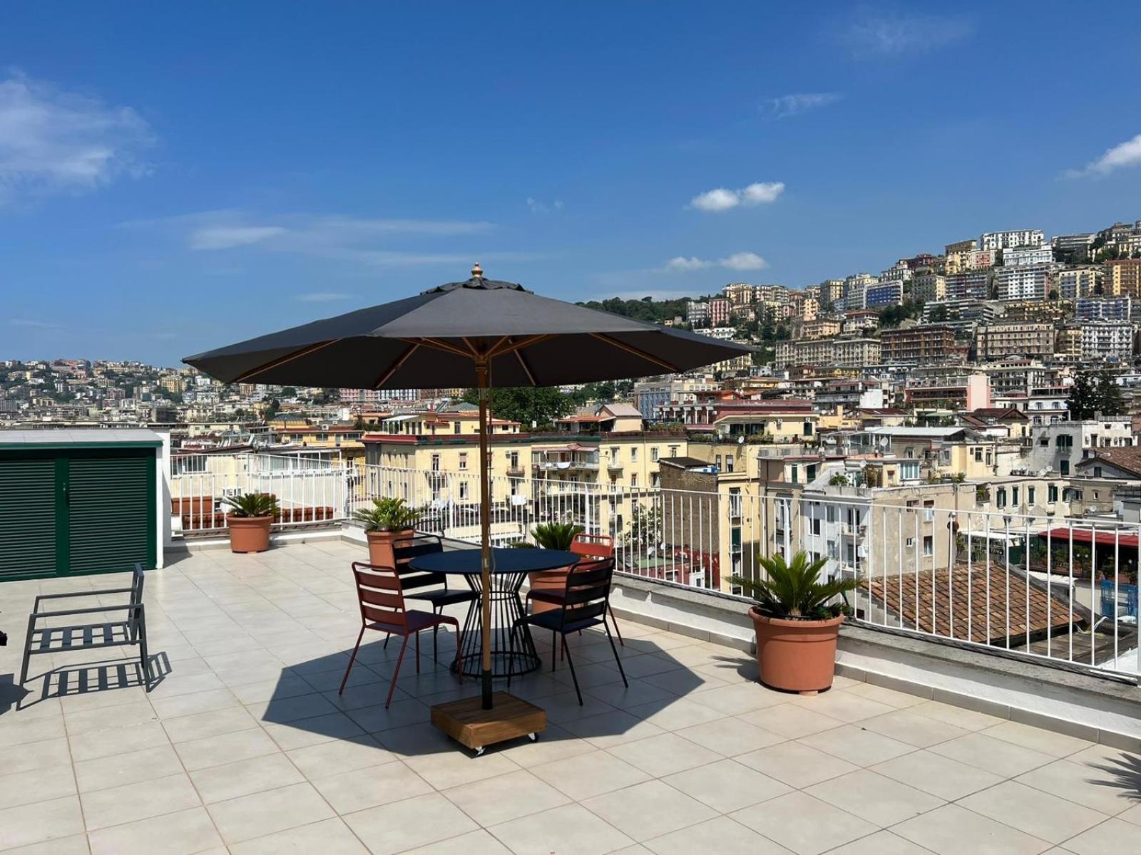 Seaview Terrace 360°& Elegant Loft Leilighet Napoli Eksteriør bilde